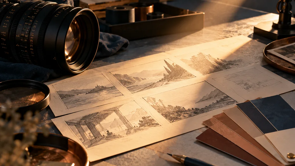 Objectif, storyboard, lumiÃ¨re et couleurs : les choix de direction artistique